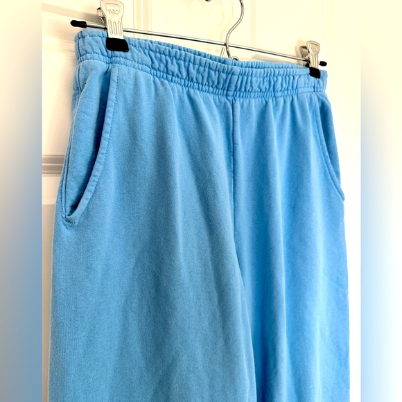 Sporty & Rich Sweatpants in blue (no logo), size XS NWOT - Picture 4 of 9